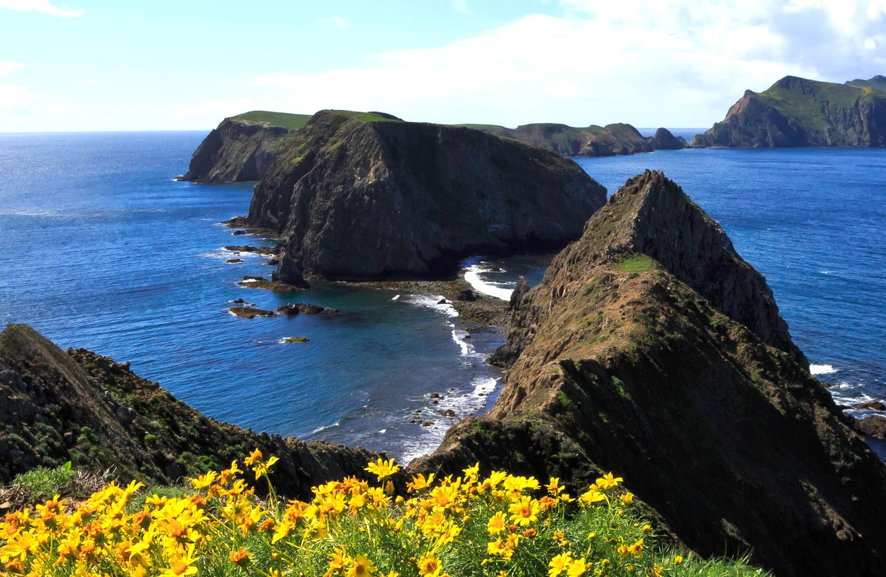 Channel Islands National Park coastline