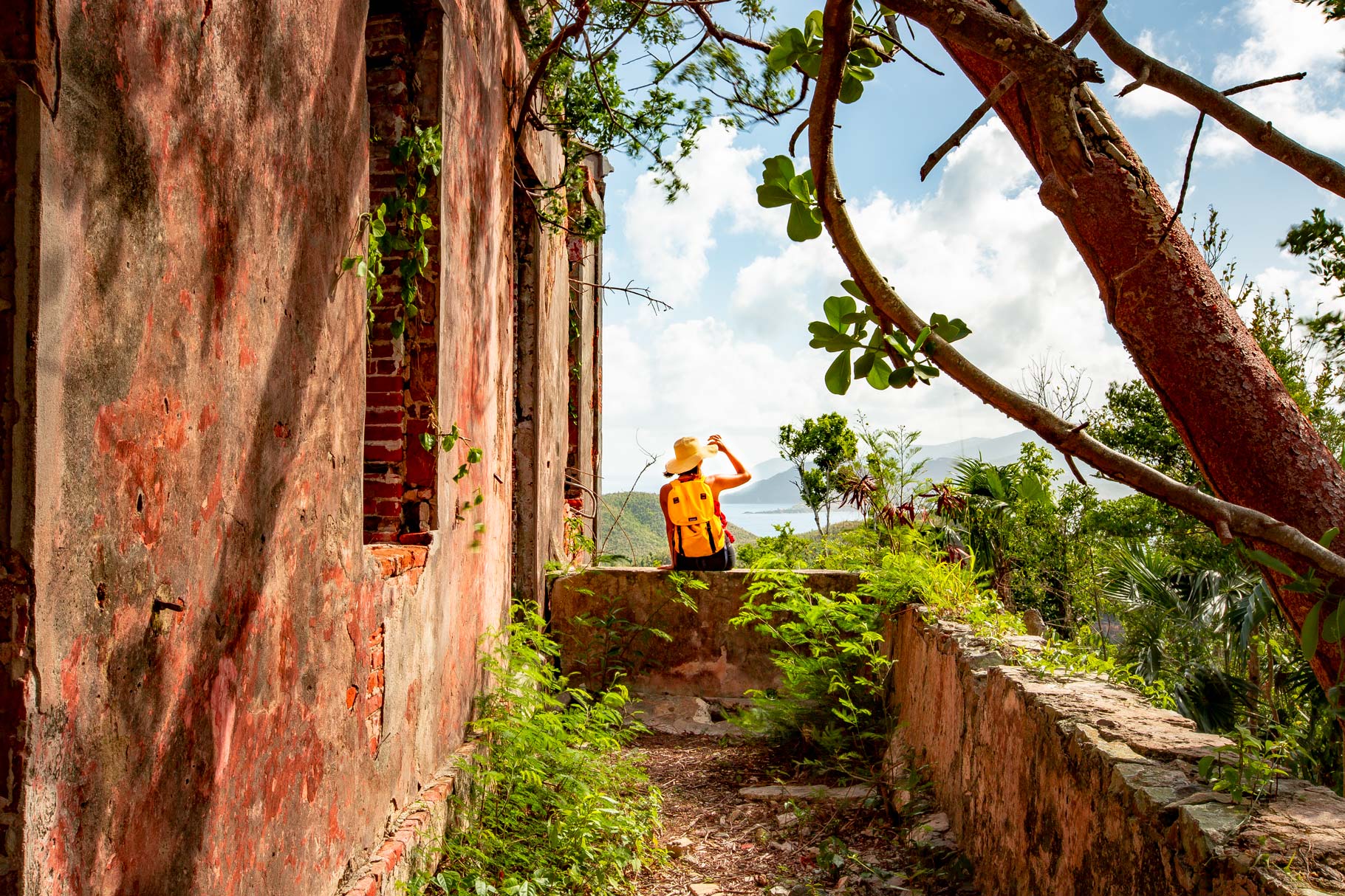 america hill ruins virgin islands national park