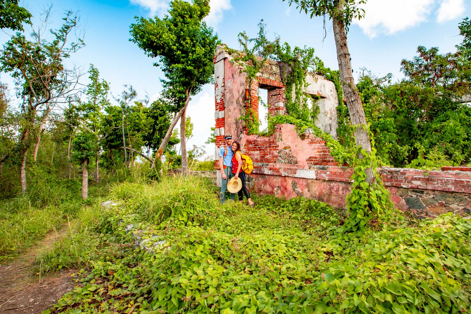 america hill ruins virgin islands national park