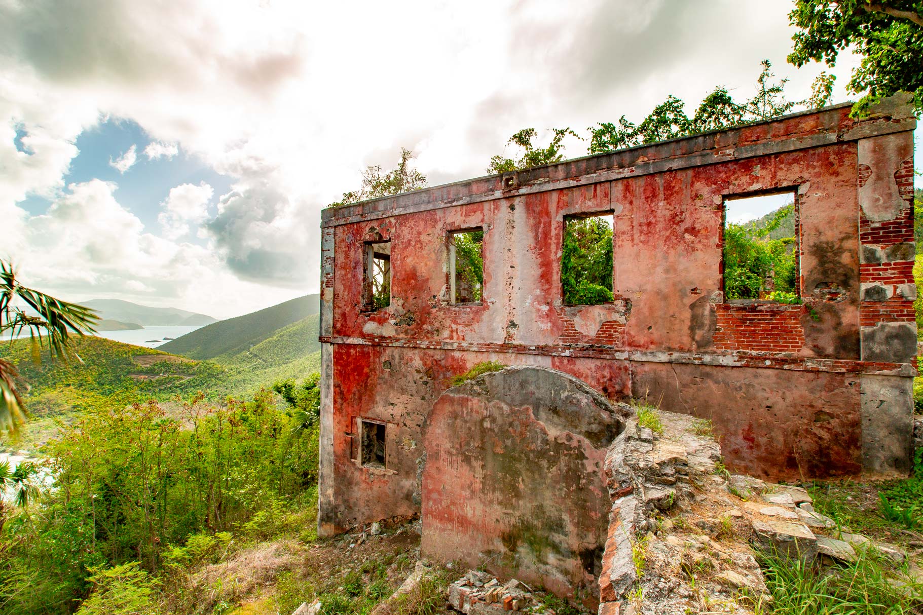 america hill ruins st john virgin islands national park