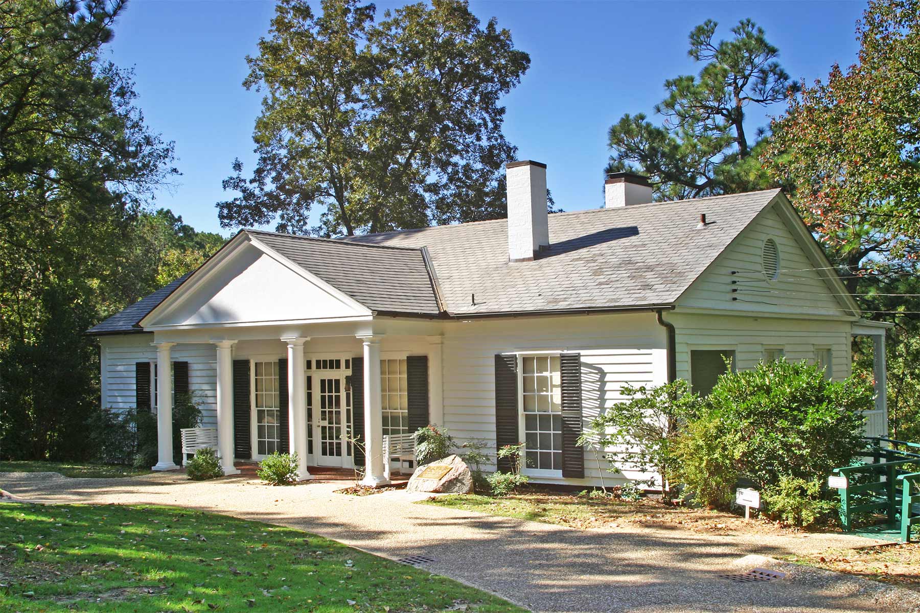 little white house warm springs, georgia historic sites