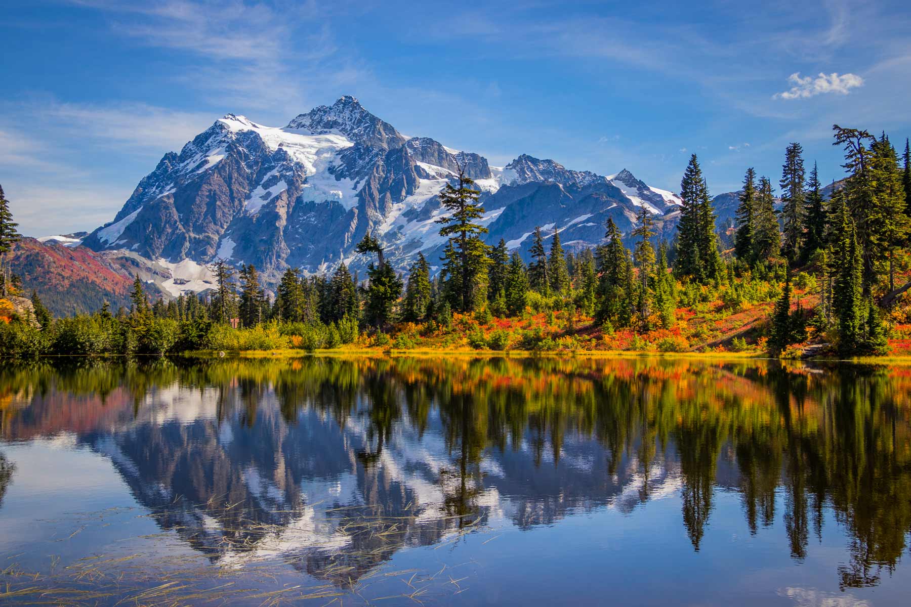 picture lake, north cascades national park