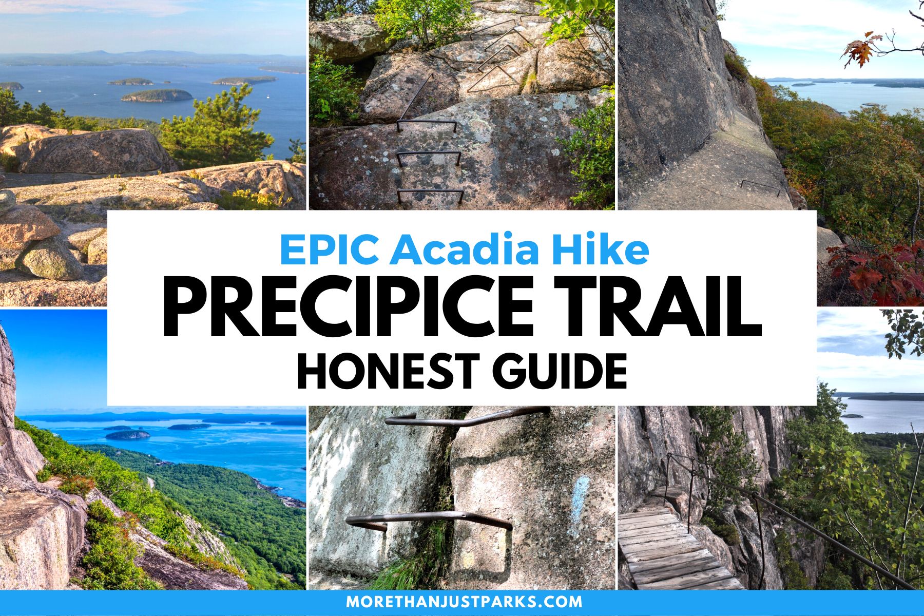 precipice trail hike acadia national park