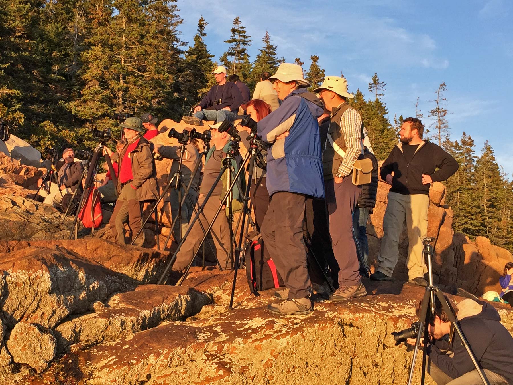 bass harbor lighthouse photographers at acadia national park